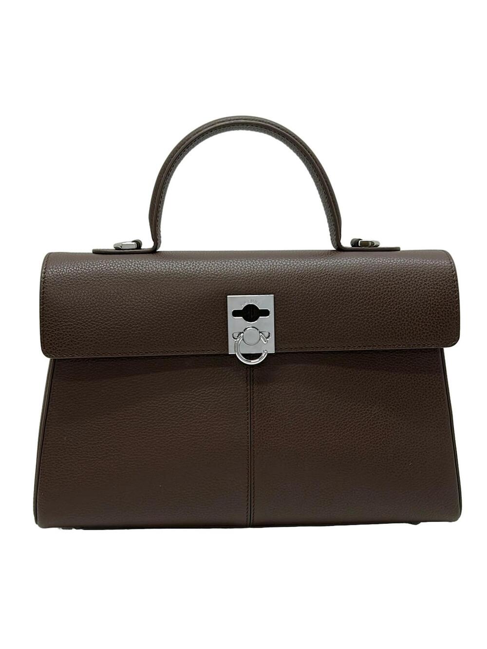 Cafune Stance Bag Dark Brown Leather #282294C69B